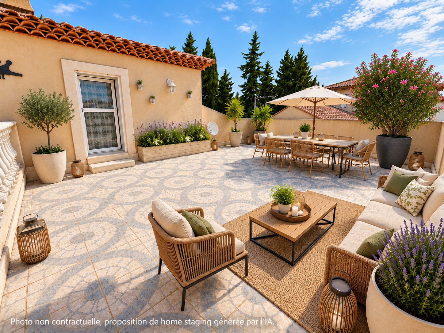 MAISON 6 PIECES AVEC GARAGE - TERRASSES
